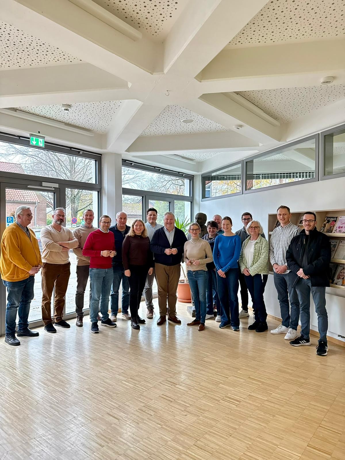 Der Kreisvorstand des CDU Kreisverbandes Meppen.