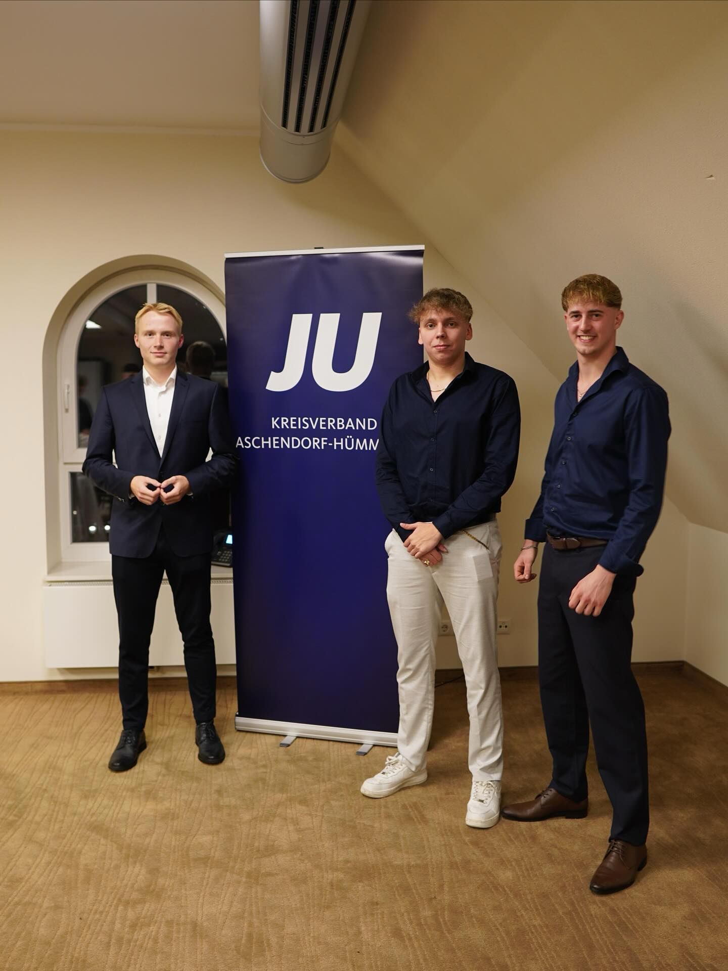 Von links. Jonas Husmann, Kai M�ller und Justin Becker