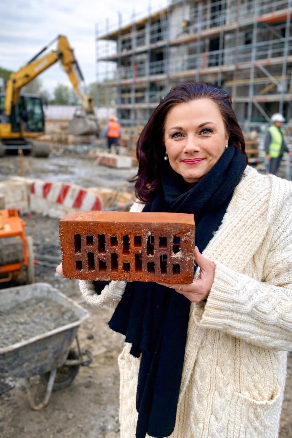 Gitta Connemann freut sich: �Diese F�rderungen bringen Schwung f�r H�uslebauer, Betriebe 
und das Klima.� 