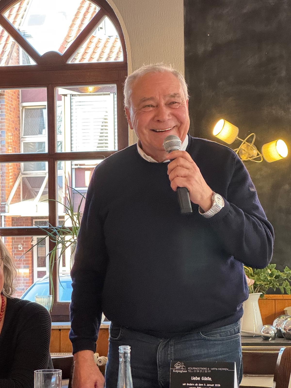 Der Vorsitzende der Senioren Union Reinhard Todt.